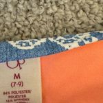 OP blue floral Bikini swinsuit size M 7-9 Photo 5