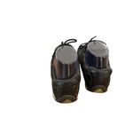 Coach Size 6 Jayme Sneakers Black Monogram Lace-Up Casual Shoes Photo 9