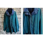 London Fog VTG 1990s Towne Jacket Windbreaker Green Unisex Medium Petite… Photo 1