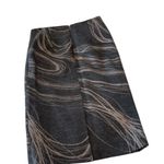 Anthropologie Jigsaw Wool Mid Length Contour Pencil Skirt Gray Size 4 Photo 2