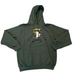 Hunter Green Military Hooded Sweatshirt Size Large Photo 1