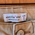 Vanilla Star Jeans Vanilla Star Tan Skinny Cargo Pants 26 waist Photo 4