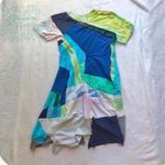 Notre Dame patchwork embroidered dress Green Size M Photo 4