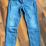 White House | Black Market WHBM Skinny Jeans Mid Rise Medium Wash Stretch Jeans  Photo 0