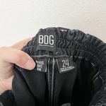 BDG [] Urban Outfitters Black Blaine High Rise Relaxed Skate Cargo Jeans Size 24 Photo 7