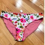 NEW Coral Reef Women's Reversible Swim Bottoms 22/24 3XL Floral Pink Size 3X Photo 0