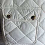 st. john's bay  Cream Vest with Gold Zipper Photo 4