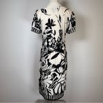 Trulli | Ann Taylor Loft Black And Ivory Sheath Dress Women’s Size Medium Photo 3