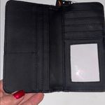 HARRIS TWEED NWTS GLEN APPIN BLUE & BLACK PLAID WALLET SILVER KISS LOCK CLOSURE Photo 6