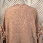 Tularosa Lonestar Fringe Sleeve Sweater in Peach Photo 8
