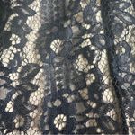 Speechless Navy Blue Lace Fit & Flare Office Siren Party Skater Overlay L NWT Photo 3