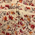 Anthropologie  Floral Lace Blouse 6 – Puff Sleeve Boho Romantic Cottagecore Top Photo 8