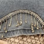 Rhinestone Denim Shorts Blue Photo 2