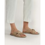 Everlane  The Day Twist Sandals in Warm Khaki 9 New Womens Slides flats Photo 9