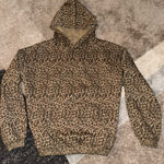 leopard print hoodie Brown Photo 0
