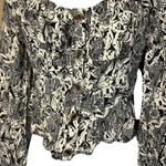 ASTR  The Label York Square Neck Long Sleeve Print Top‎ Photo 2