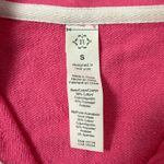 Nanette Lepore  Pink Short Sleeve French Terry Polo Shirt Top Women's Small Photo 3