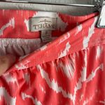 Tehama Athletic Tiered Mini Skirt Orange Ikat Athleisure Tennis Golf Sporty Prep Photo 2