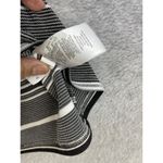 EXPRESS  Women's Blouse Short Sleeve Striped Square Neck Size Large Puff sleeve Photo 5