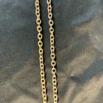 Cluster baseball charms on toggle chain 30” faux pearls and teardrop charms Gold Photo 3