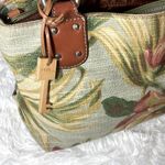 Fossil  Satchel with Floral / leather Photo 1