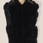 Genuine New Zealand Opossom Fur & Leather Vest S Photo 0