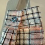Pink Lily  Button Down Flannel Shirt Front Pocket Pink Flannel Size Small Photo 5