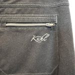 Kuhl Women's Krush Cargo Black Hiking Pants Sz 8 Reg Skinny Fit Moto Zip Pockets Photo 6