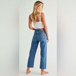 Levi's LEVI’S X Free People Premium Ribcage Straight Jeans in At The Ready Size 32 Photo 5
