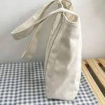 Boutique Canvas Tote Bag White Photo 3
