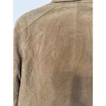 Brandon Thomas 100% Suede Leather Jacket Tan Women's Sz M Boho Western Rodeo Size M Photo 7