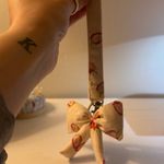 Handmade  Keychain Wristlet puff bow Photo 1