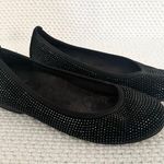 Vionic Black Sparkle Willow Comfort Studded Embellished Ballet Flat Shoes 6 Photo 1