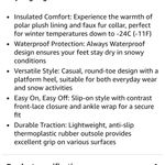 Cougar Vanetta suede winter waterproof boots black 7 Photo 1