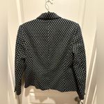 Ann Taylor  Black and White Geometric Blazer size 8 Photo 5
