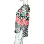 Anthropologie Fig & Flower Semi Sheer Floral Paisley Blouse Women’s Sz S Photo 1