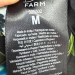 Farm Rio Winter Garden Wide Leg Pants Black Multi Size M Photo 7