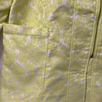Lucy & Co Yellow Floral Print Jacket(Size M) Green Size M Photo 8