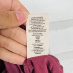 Free People Berry Pink Ruched Waist Faux Wrap V Neck Cap Sleeve Mini Dress S Photo 9