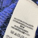 Free People Midnight Blue Black Striped Spells Trouble Sweater Top Size Small S Photo 4