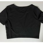 Spiderweb Bra Heart Graphic Crop Top Tee T Photo 1