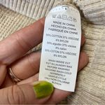 Michael Kors Michael Cinch Waist Mock Neck Oatmeal Heather Thermal Sweater Photo 4