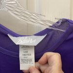Blair FINAL MARKDOWN Ladies  violet top large Photo 2
