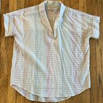 Madewell Lakeline Plaid Popover in Ombré Photo 7