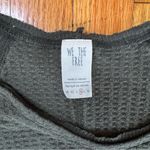 Free People We The Free  Long Sleeve Catalina Thermal Olive Size Medium Photo 6