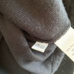 Planet By Lauren G Black Scoop Neck Long Sleeve Sweater One Size Fits All Photo 8