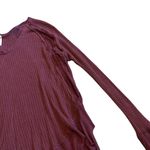 We The Free  People Catalina High Low Thermal Long Sleeve Shirt Top Size Small Photo 5