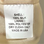 Jenny Yoo  Collection Dress Size 16 Yellow 100% Silk Sleeveless Formal USA Butter Photo 3