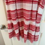 Velvet By Graham And Spencer Janaye Island Jacquard Ruffle Red & White Dress | S Photo 5