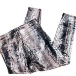 L'Agence L’agence Margot High Rise Skinny in Petal/Black Snake Skin Photo 7